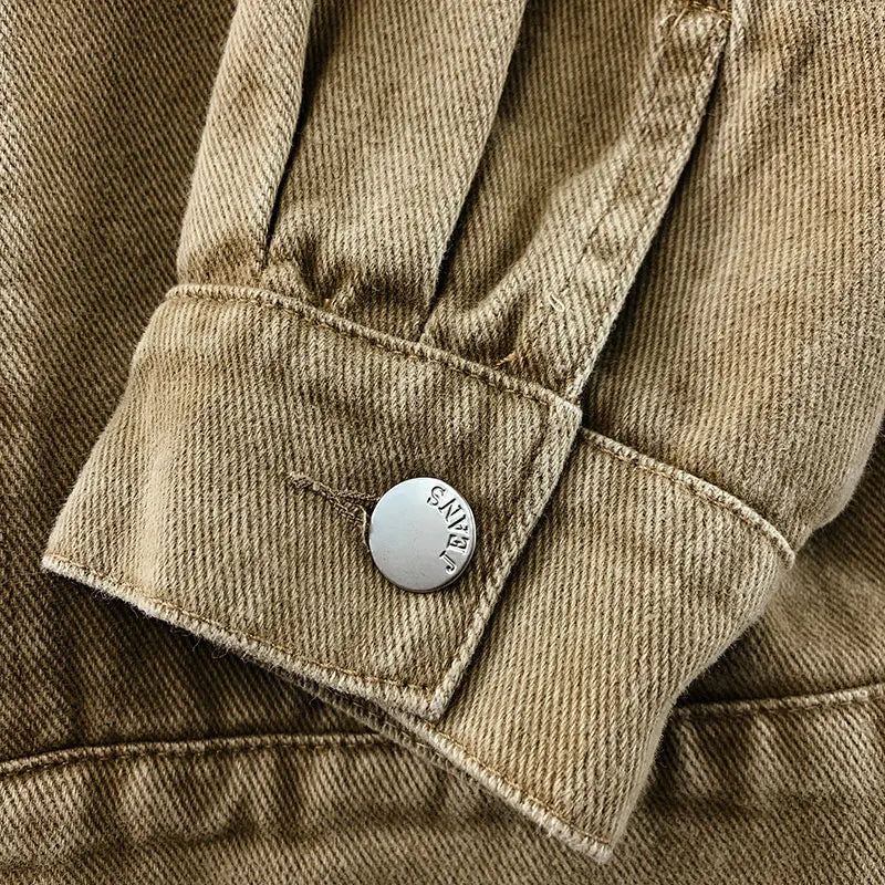 Veste Denim Retro Gothique