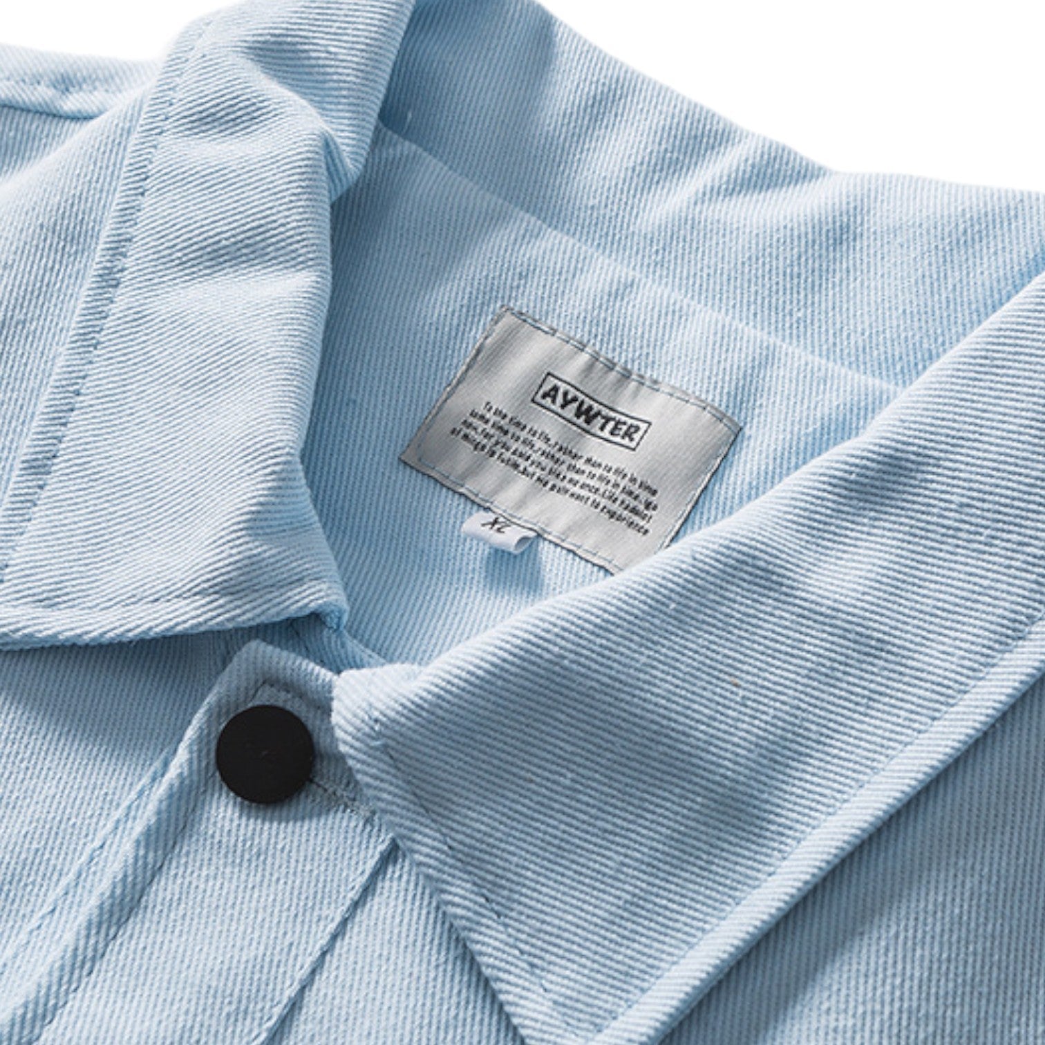 Veste en Jean Côtelée ’WRK711’