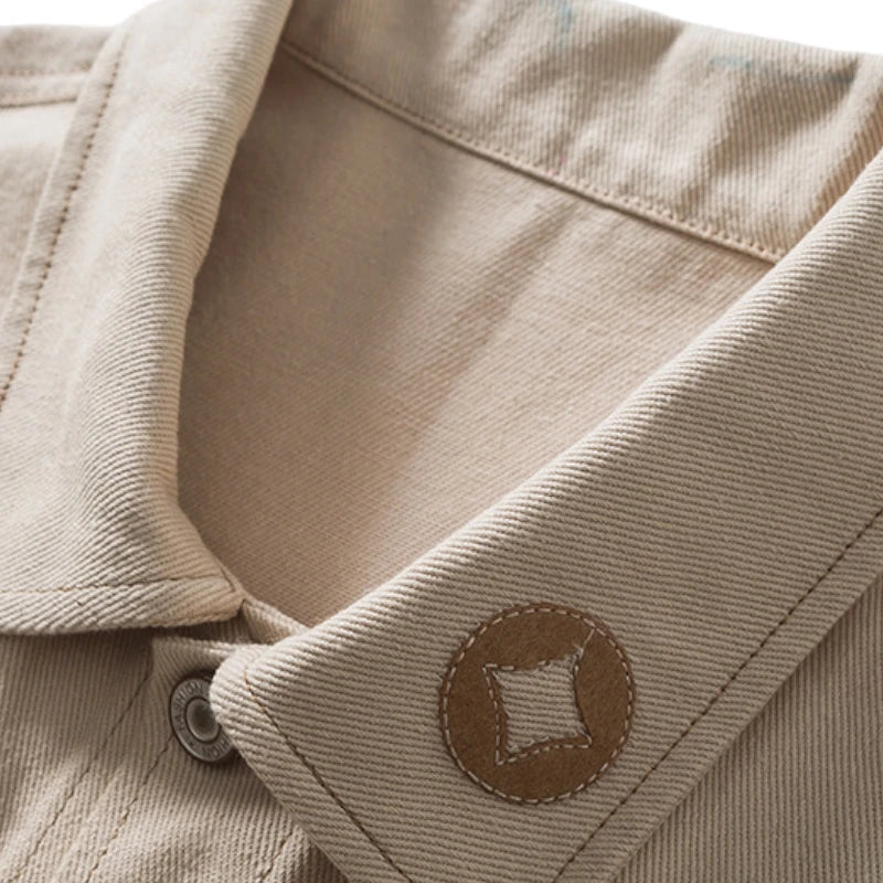 Veste en Jean Multi-Poches ’QRN711’