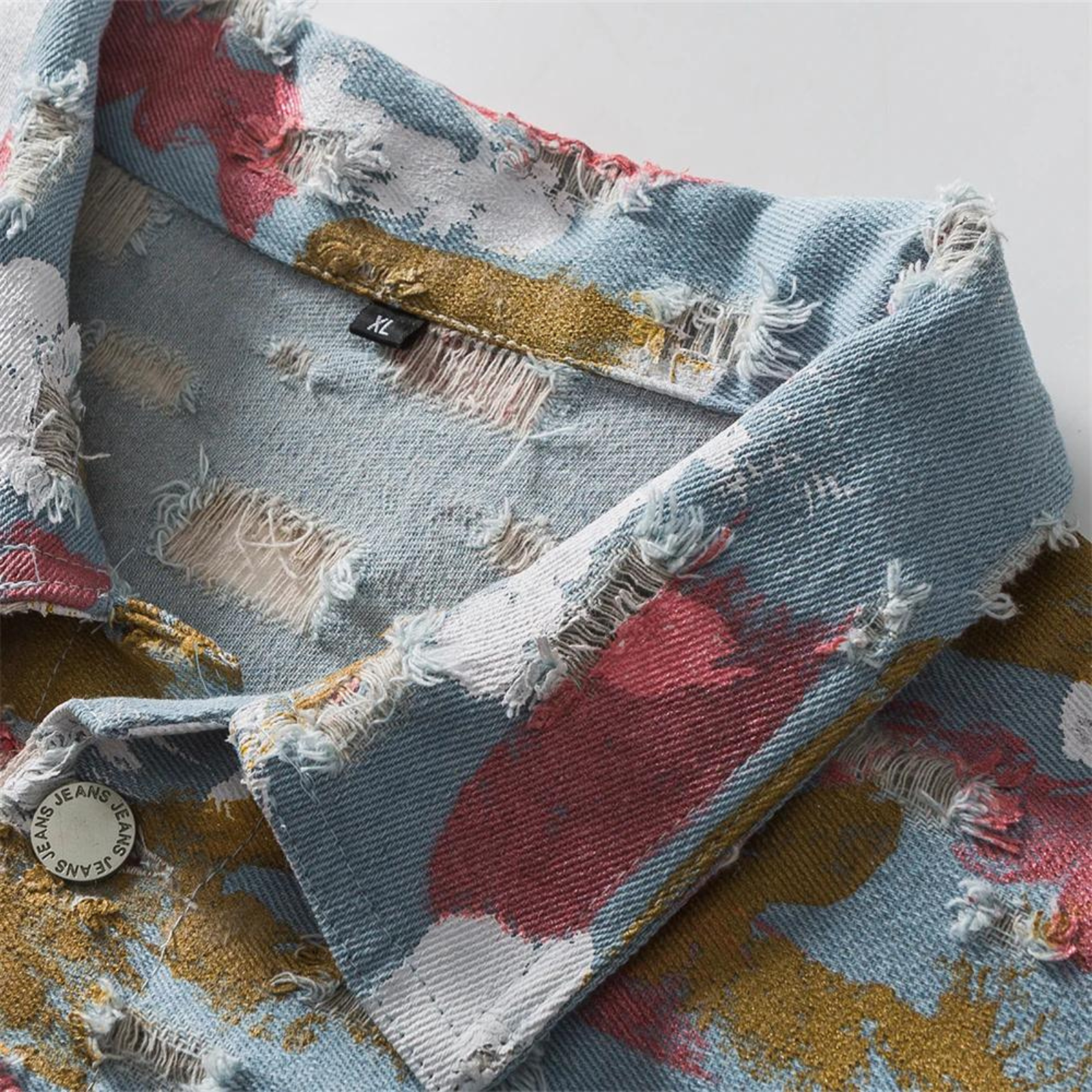 Veste en Jean Streetwear ’HARAJUKU’