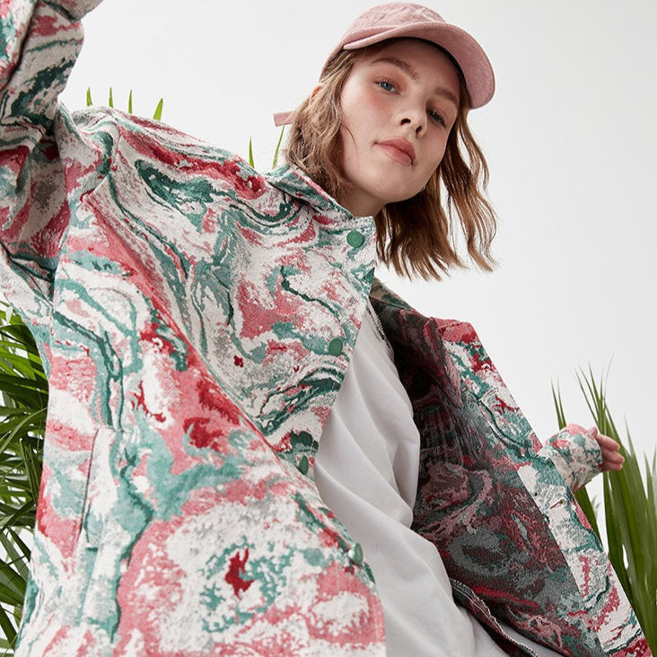 Veste en Jean Tie & Dye ’BST711’