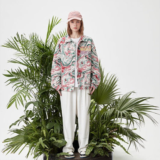 Veste en Jean Tie & Dye ’BST711’