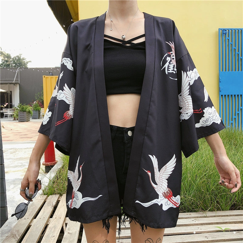 Veste Kimono Japonais Femme ’Haruko’