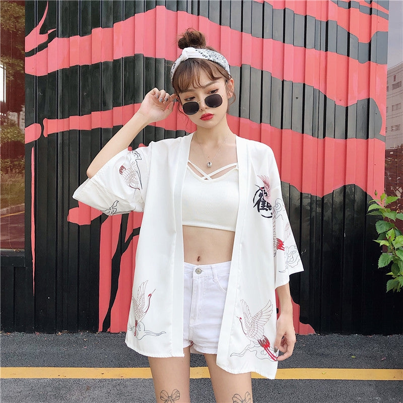 Veste Kimono Japonais Femme ’Haruko’