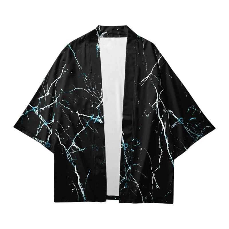 Kimono ample en satin