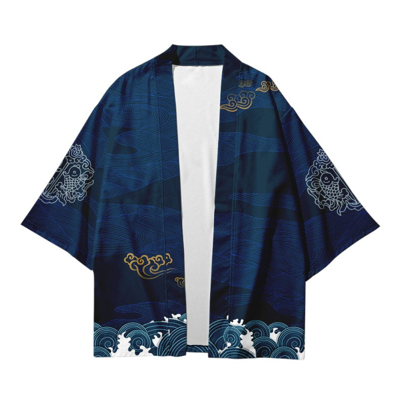 Kimono ample en satin