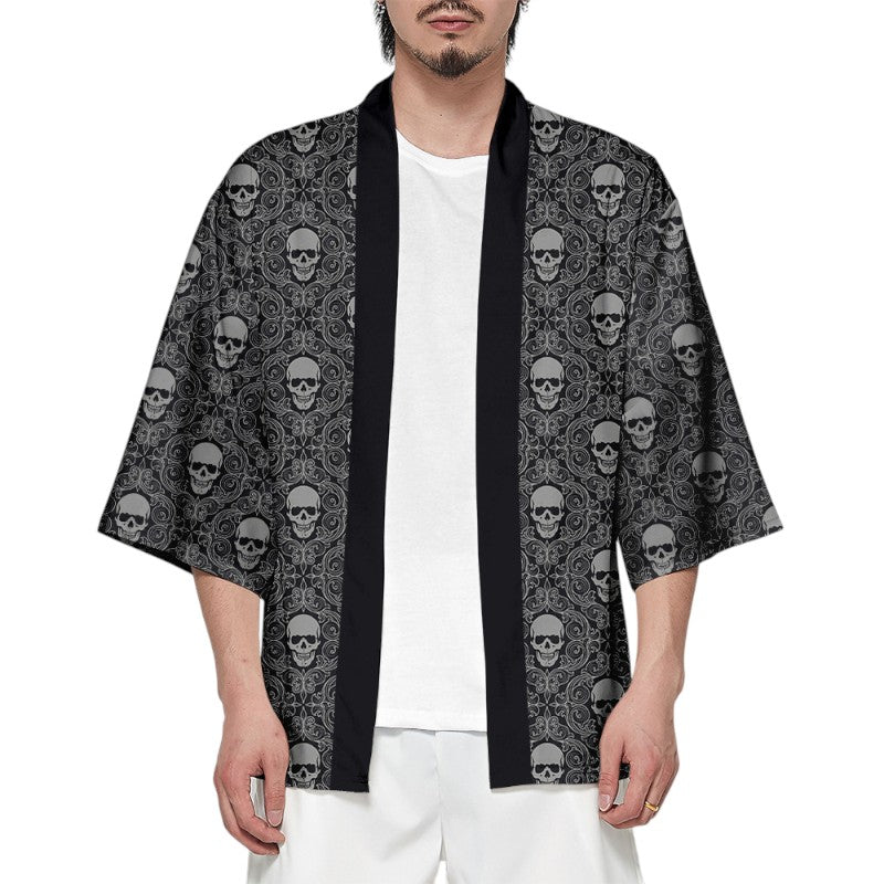 Kimono ample en satin