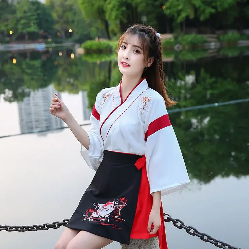 yukata court femme
