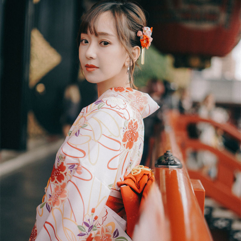 yukata femme japonais - Taille unique