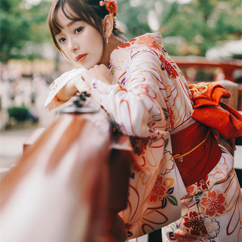 yukata femme japonais - Taille unique